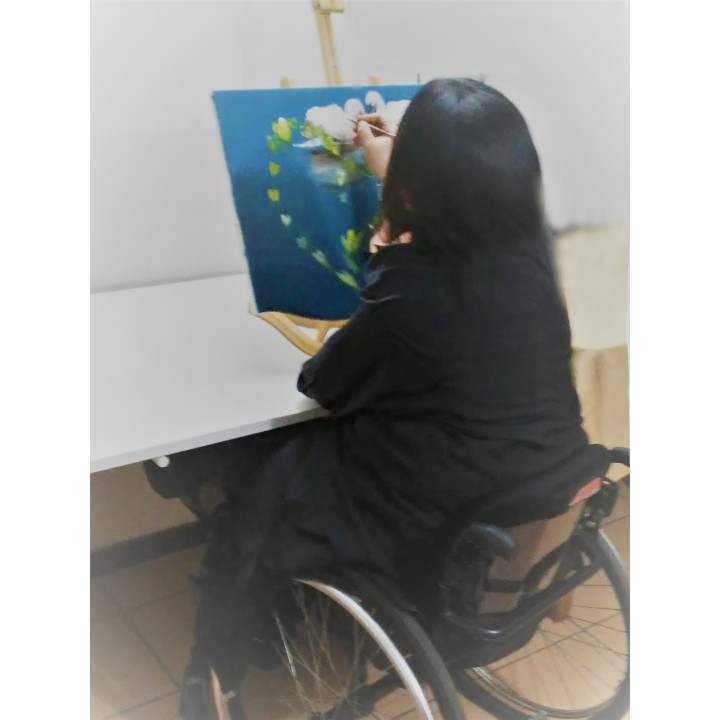 Eco-Postcard Auguri Cigni Tiziana Leobruni