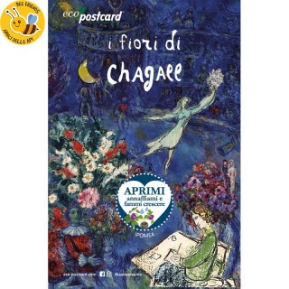 Eco-Postcard Artistica - Chagall con Realtà Aumentata | Fronte