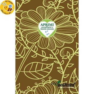 Eco-Postcard cartolina ecologica Think Green