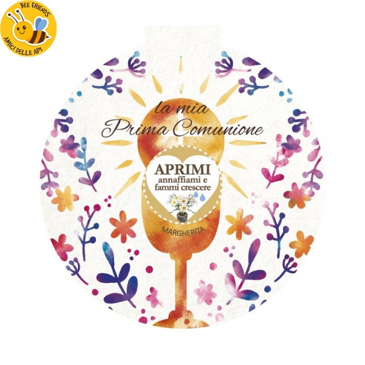 Eco-Decors Bomboniera ecologica Prima Comunione Pallina - Margherita