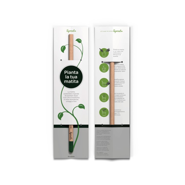 SPROUT matita piantabile con semi