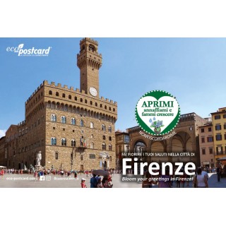 Eco-Postcard turistica FIRENZE