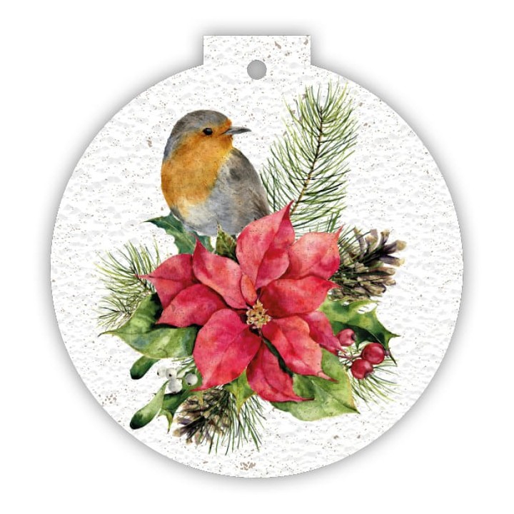 Eco-Card Kit palline natalizie piantabili Eco-Card 3 soggetti classici - fiori misti