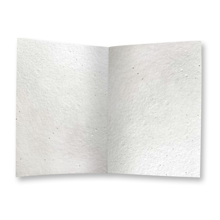 Biglietto Augurale carta piantabile con semi LAVANDA