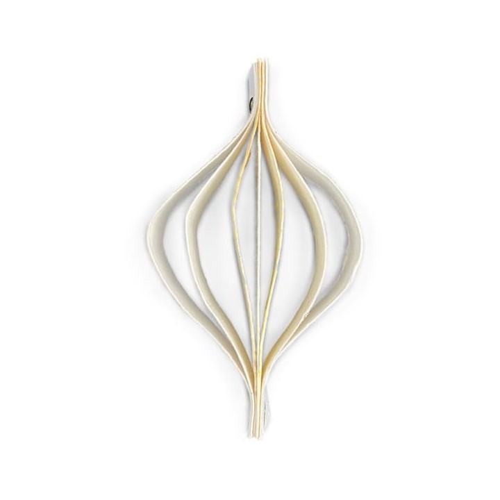 Eco-Card Lanterna natalizia in carta piantabile kit fai da te - fiori misti