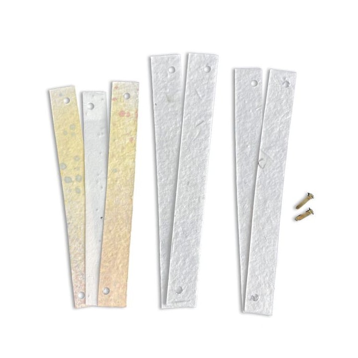 Eco-Card Lanterna natalizia in carta piantabile kit fai da te - fiori misti