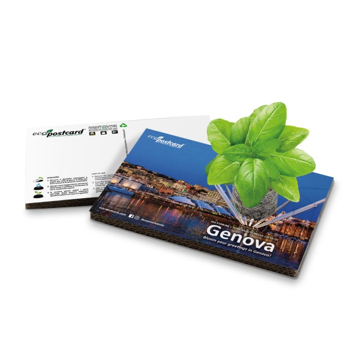 Eco-Postcard Turistica di Genova