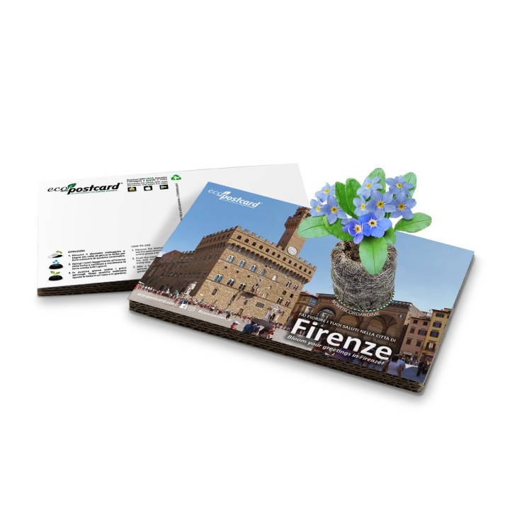 Eco-Postcard turistica FIRENZE