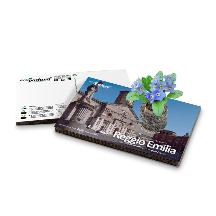 Eco-Postcard turistica REGGIO EMILIA