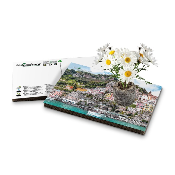 Eco-Postcard cartolina souvenir Costiera Amalfitana