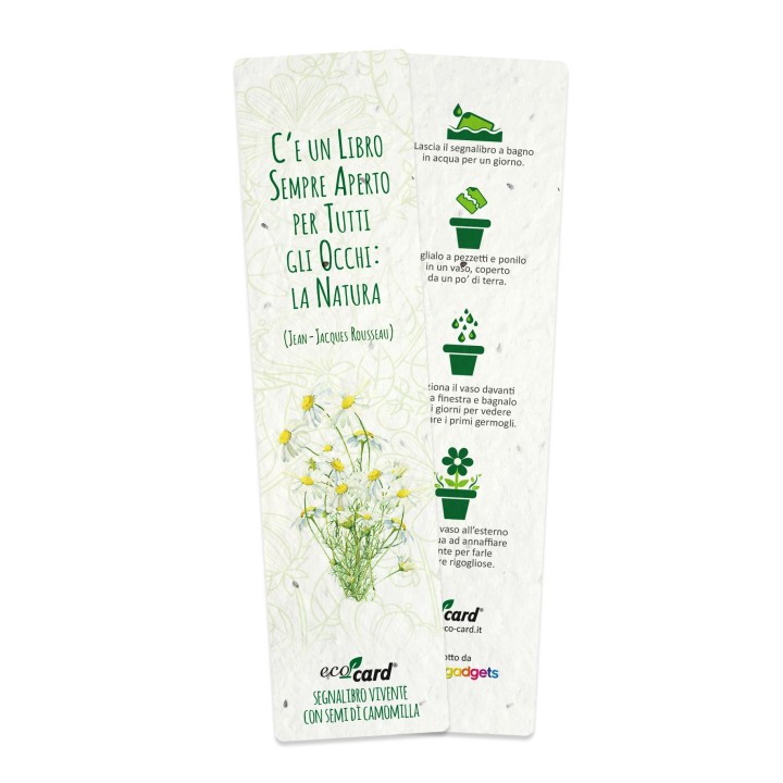 ECO-CARD segnalibri piantabili serie EVERGREEN