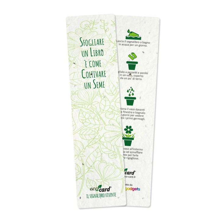 ECO-CARD segnalibri piantabili serie EVERGREEN