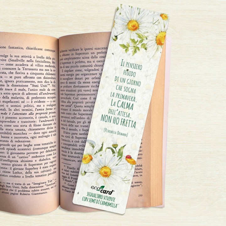 ECO-CARD segnalibri piantabili serie PETRONELLA ORTMAN
