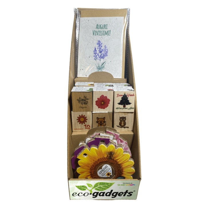 Espositore Gadgets Ecologici Piccolo