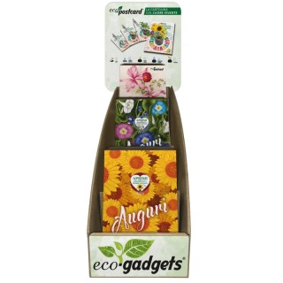 Espositore Eco-postcard - Collezione Auguri