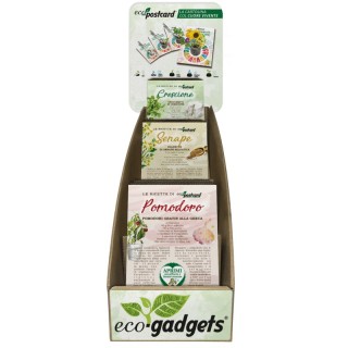 Espositore Eco-postcard - Collezione Ricette