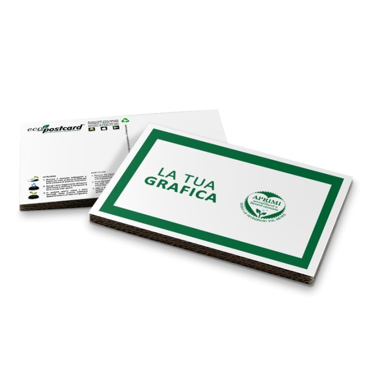 Eco-Postcard turistica della tua città