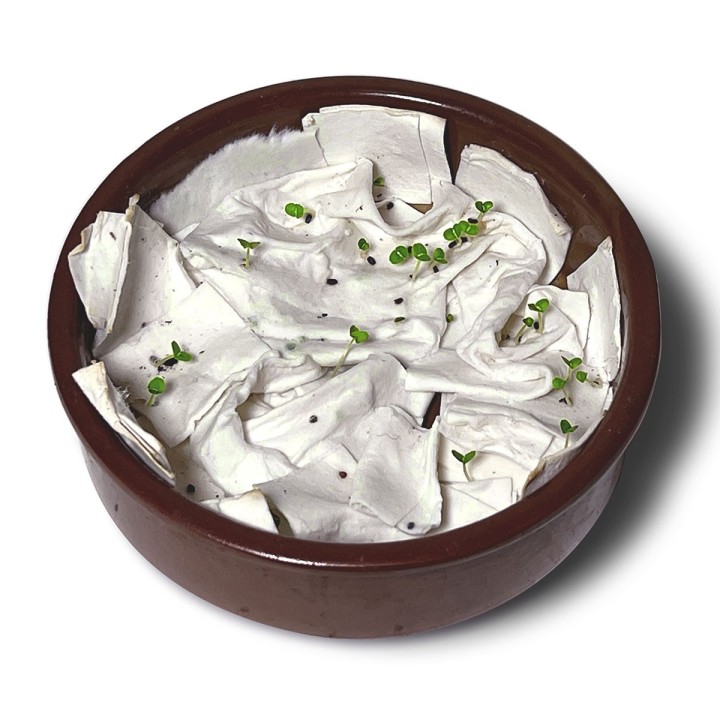 Eco-Card fogli carta piantabile neutra - semi di basilico