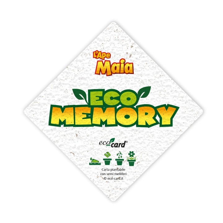 Eco-Memory L'Ape Maia da colorare e piantare