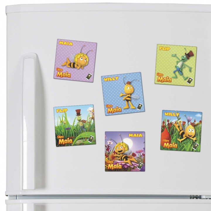 Magnete di Flip il grillo con video animato in realtà aumentata de L’Ape Maia