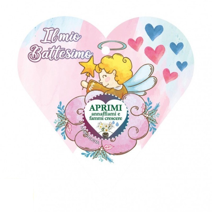 Eco-Decors Bomboniera ecologica per Battesimo Bambina - Margherita