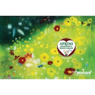 Eco-Postcard fiori estivi Tiziana Leobruni