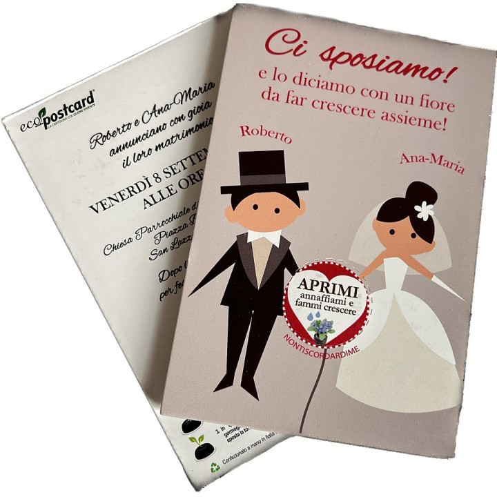 Eco-Postcard personalizzata