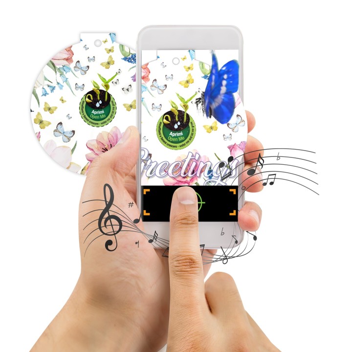 Scopri gli auguri animati di Eco-Decors con l'app ABC URRÀ