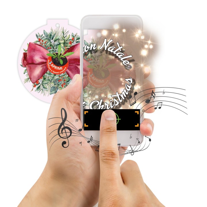 Scopri gli auguri animati di Eco-Decors con l'app ABC URRÀ