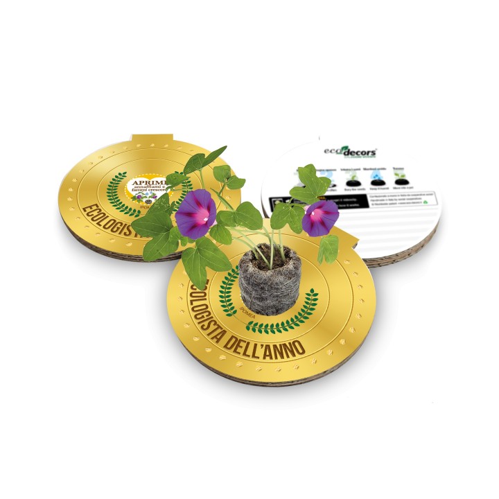 Eco-Decors Medaglia ecologica vivente “Ecologista dell’anno” - Ipomea
